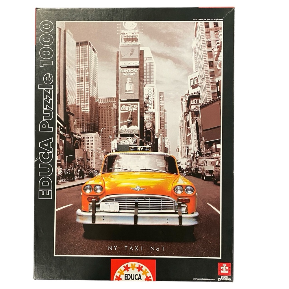 Educa Jigsaw Puzzle - NY Taxi No.1 - 1000 Pieces